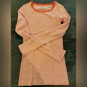 🧡🤍🥭GAP Striped Tee Top